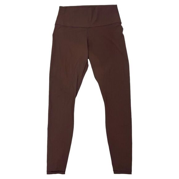 Everlane | Regular Brown Performance Leggings Recycle Nylon Medium Sustainable - Picture 2 of 10